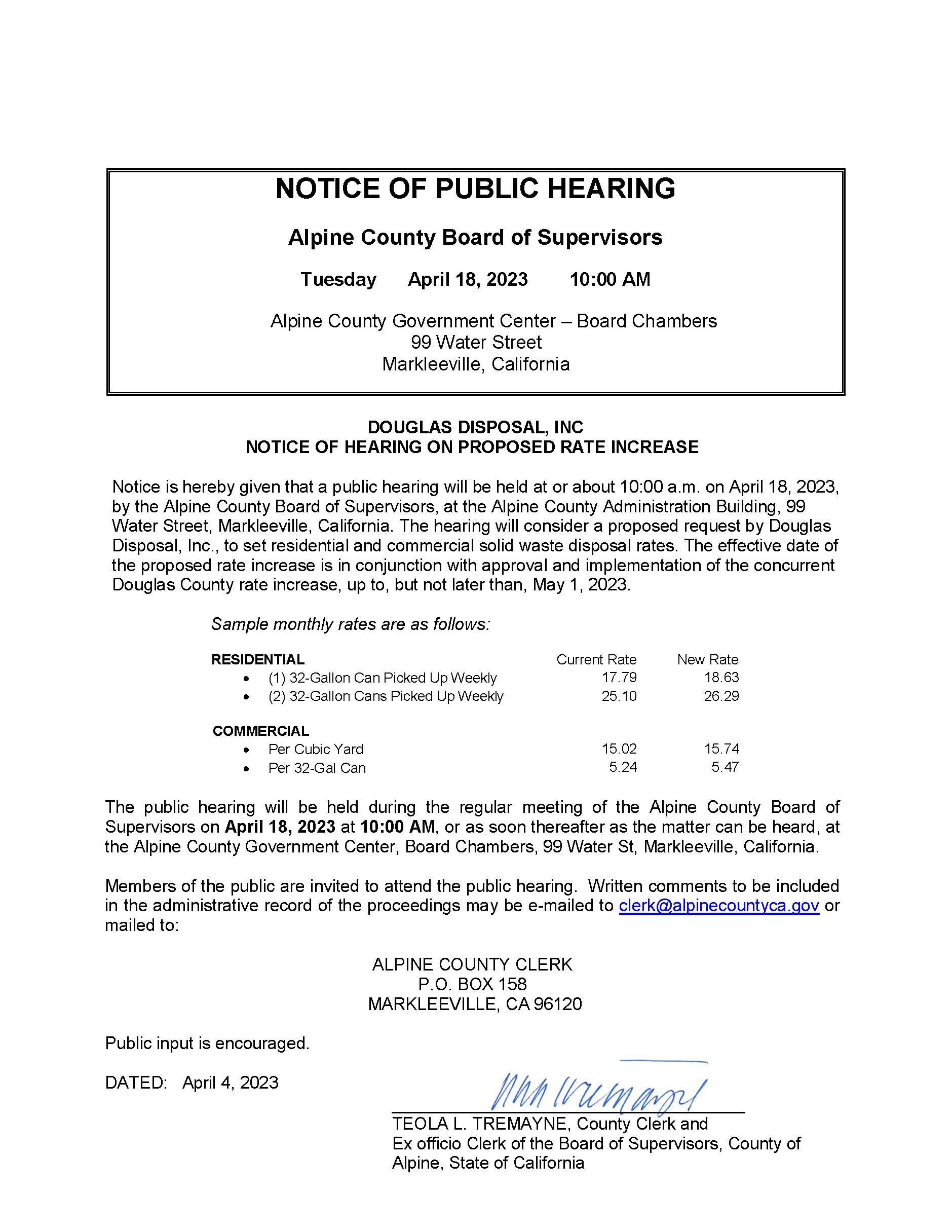 PHN Douglas Disposal 04-18-2023