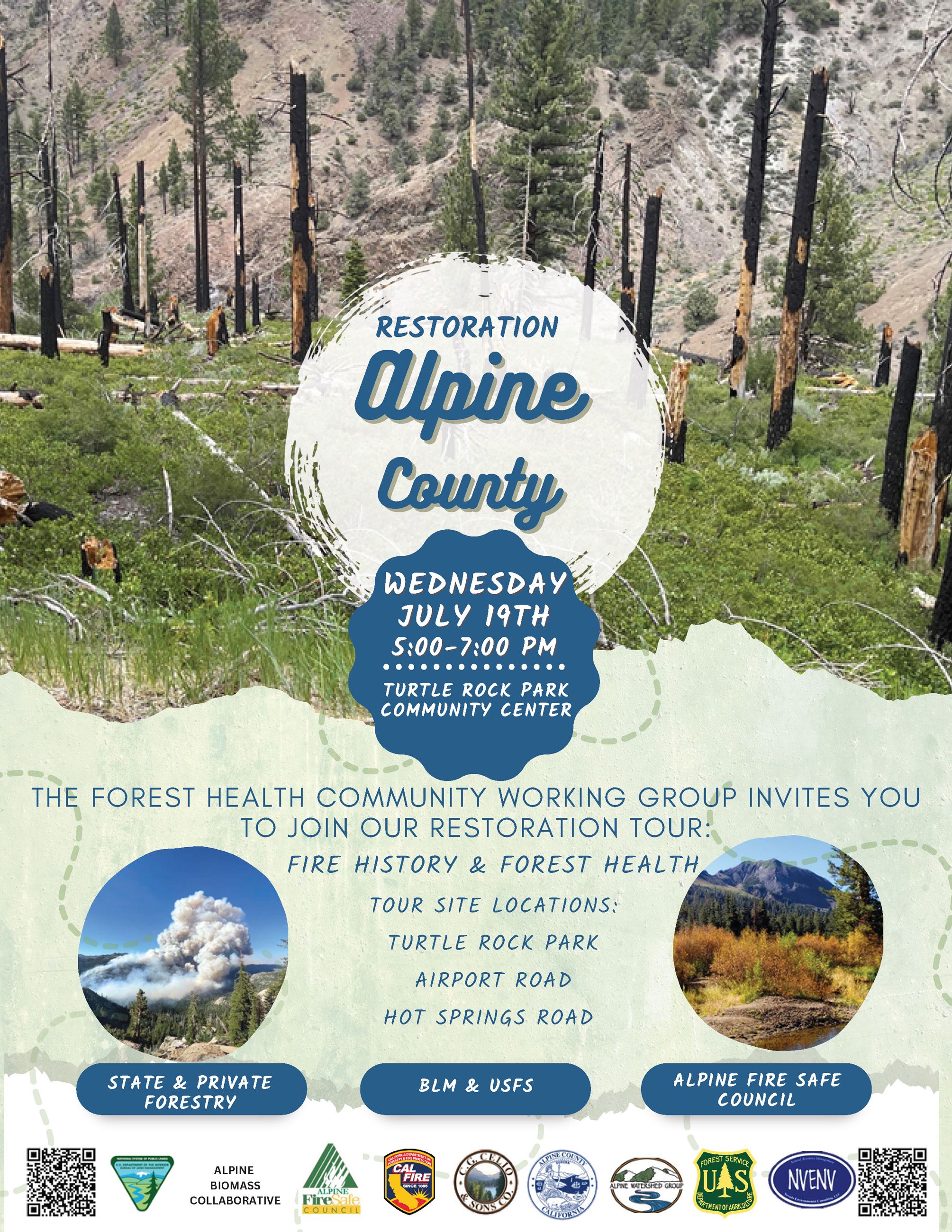 Restoration Alpine July 19 Flyer