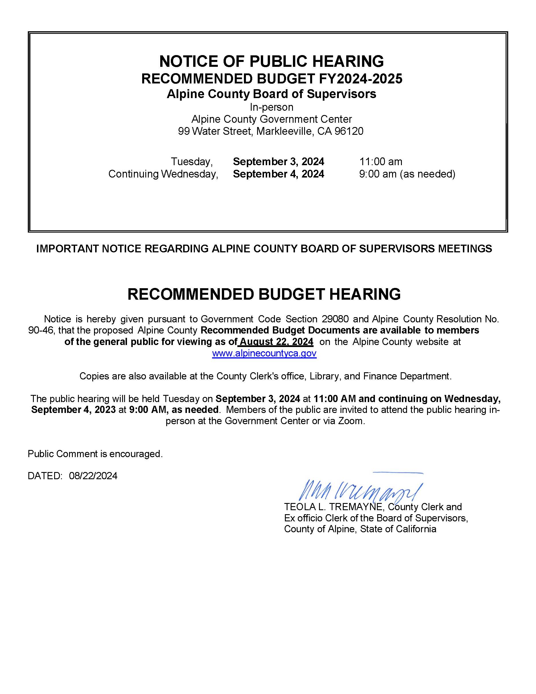 PHN Budget Hearing 09-03-2024 Revised