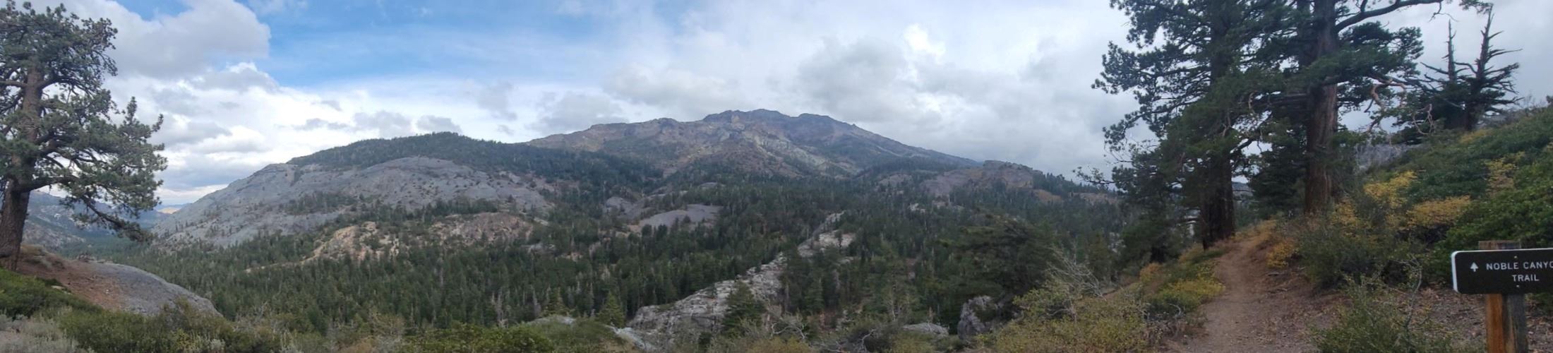 Nobel Canyon trailhead
